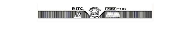 Friendship R.I.T.C. 729-40S