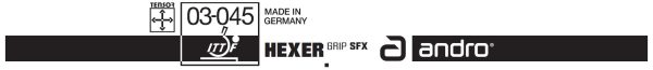 Andro Hexer Grip SFX