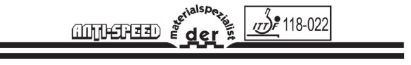 Der Materialspezialist Anti Speed