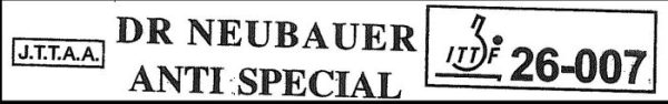 Dr Neubauer Anti Special