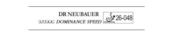 Dr Neubauer Dominance Speed