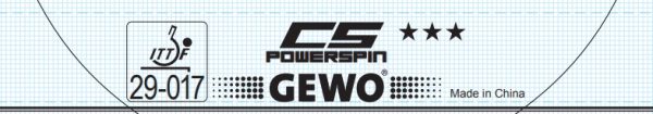 Gewo CS Powerspin