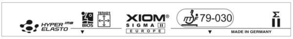 Xiom Sigma II Europe