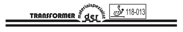 Der Materialspezialist Transformer