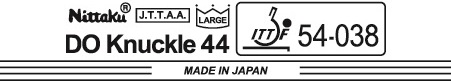 Nittaku Do Knuckle44